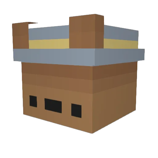 iTz_IIFoxy Minecraft avatar head, 3D render