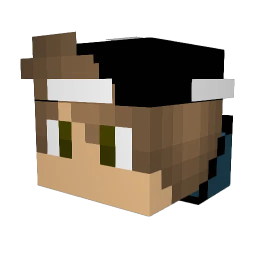 iTz_JesusPvP Minecraft avatar head, 3D render