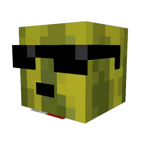 iTz_Luyx Minecraft avatar head, 3D render