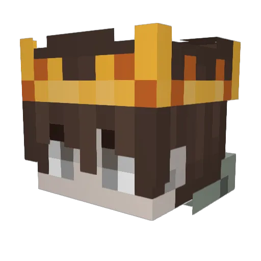iTz_NovaZ Minecraft avatar head, 3D render