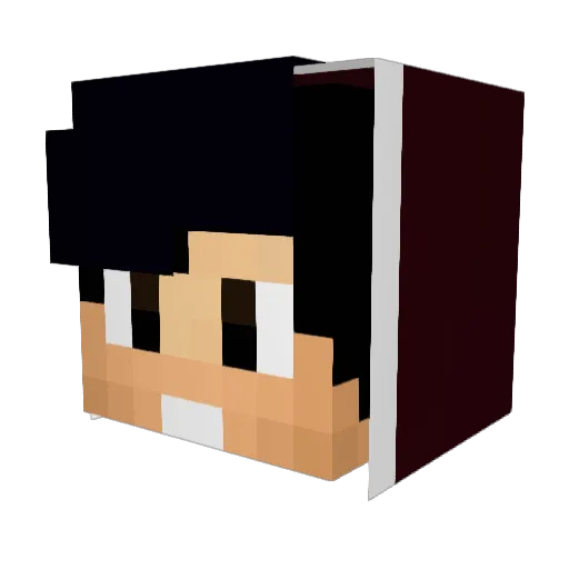 iTz_Talal Minecraft avatar head, 3D render