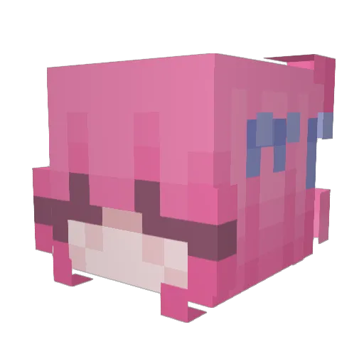 iUnlucky_ Minecraft avatar head, 3D render