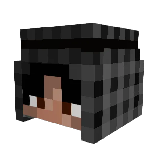 iVanishL_ Minecraft avatar head, 3D render
