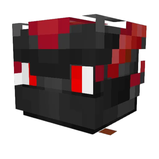 iVelocity_ Minecraft avatar head, 3D render
