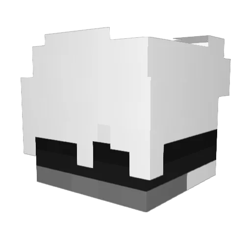 iVinzto_ Minecraft avatar head, 3D render