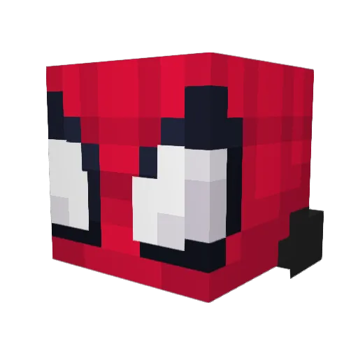 iVolaris Minecraft avatar head, 3D render