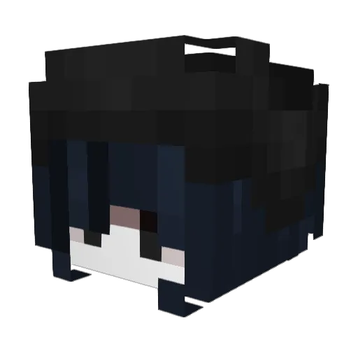 iVomitWhenISeeU Minecraft avatar head, 3D render