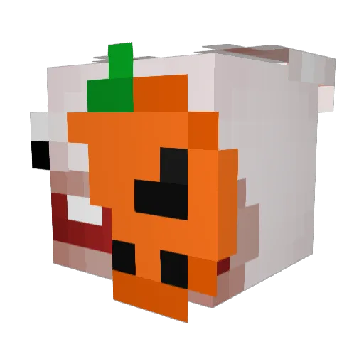 iWayzZ Minecraft avatar head, 3D render