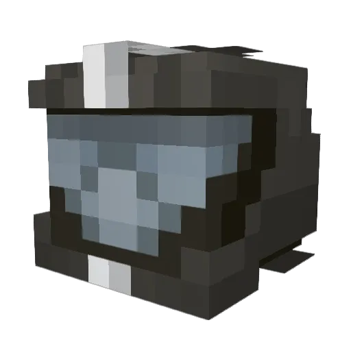 iWhack Minecraft avatar head, 3D render