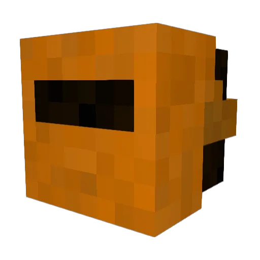 iXavi Minecraft avatar head, 3D render