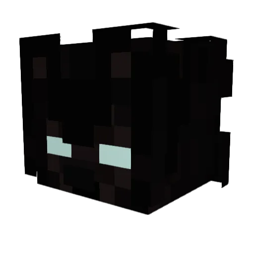 iXetoc Minecraft avatar head, 3D render