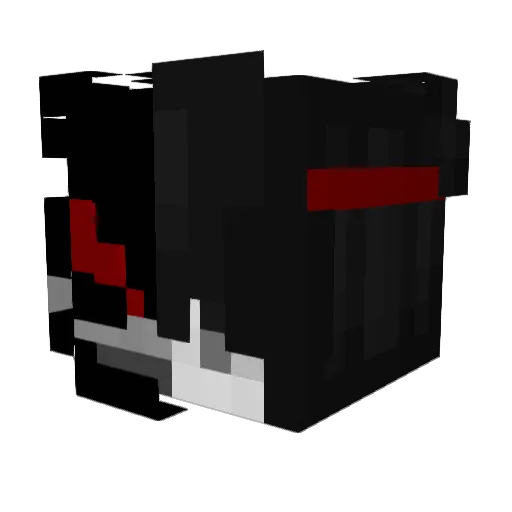 iYungOda Minecraft avatar head, 3D render