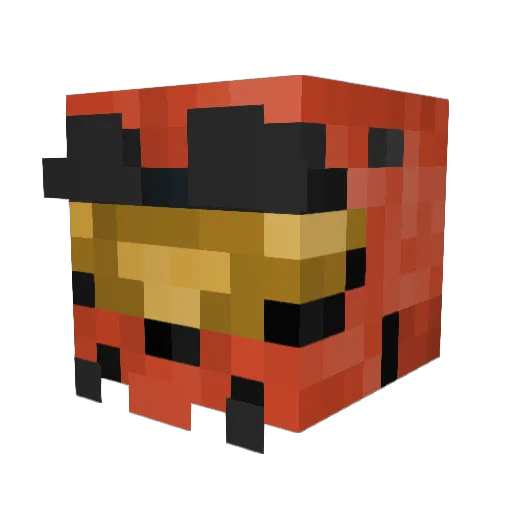 iZAGG3R Minecraft avatar head, 3D render