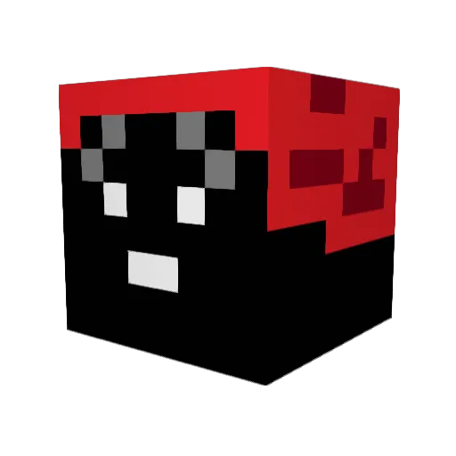 iZephyrus Minecraft avatar head, 3D render