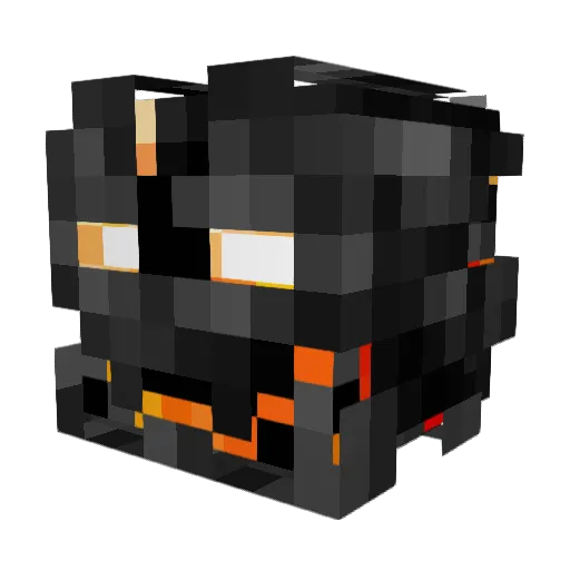 iZouhGK Minecraft avatar head, 3D render