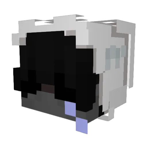 i_Crusty Minecraft avatar head, 3D render