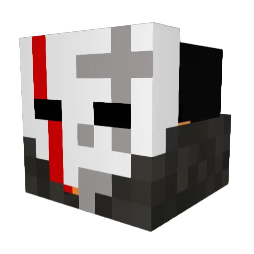 i_Wildcat233 Minecraft avatar head, 3D render