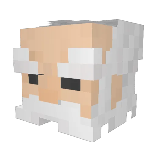 i_am_bored2 Minecraft avatar head, 3D render