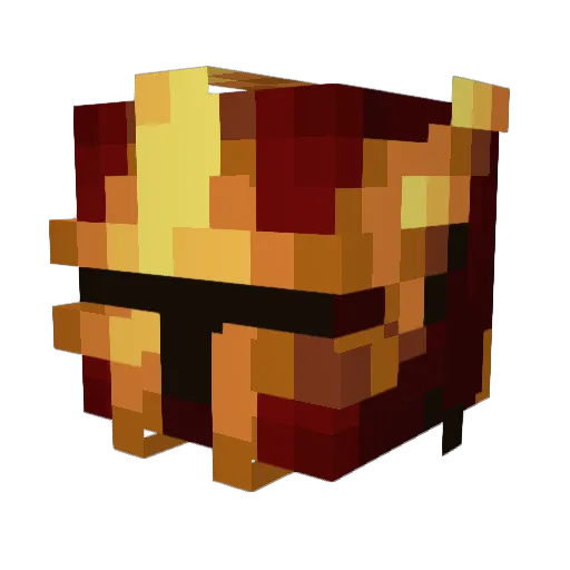 i_am_luxx Minecraft avatar head, 3D render