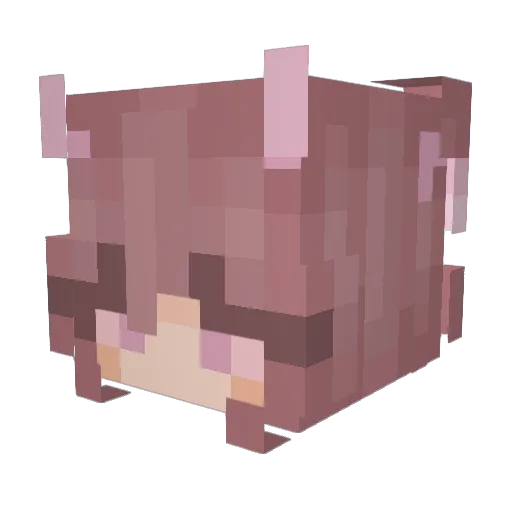 i_am_me93 Minecraft avatar head, 3D render