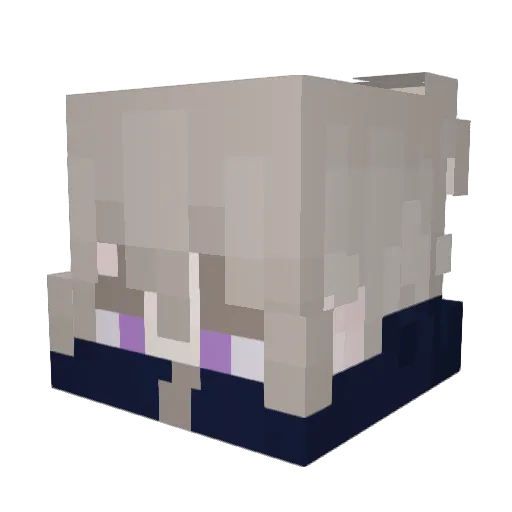 i_am_uber_mag Minecraft avatar head, 3D render