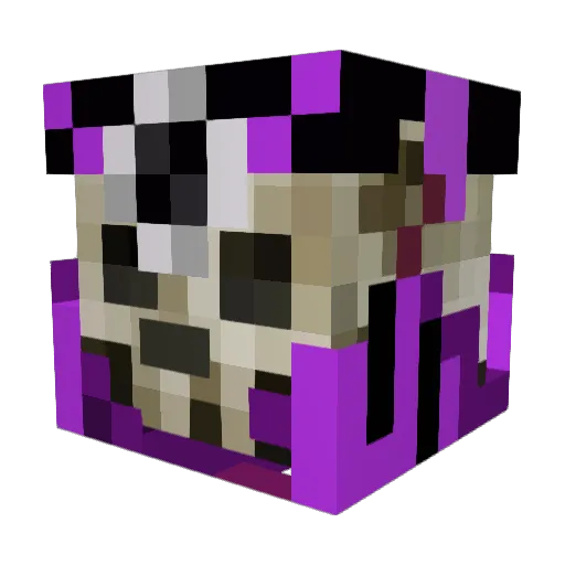 i_break_your_bed Minecraft avatar head, 3D render