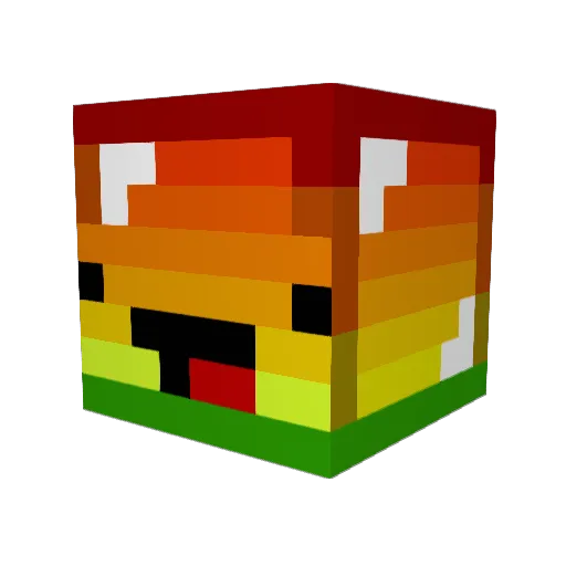 i_kill_gays Minecraft avatar head, 3D render