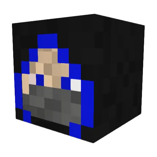 i_like_cabbages Minecraft avatar head, 3D render