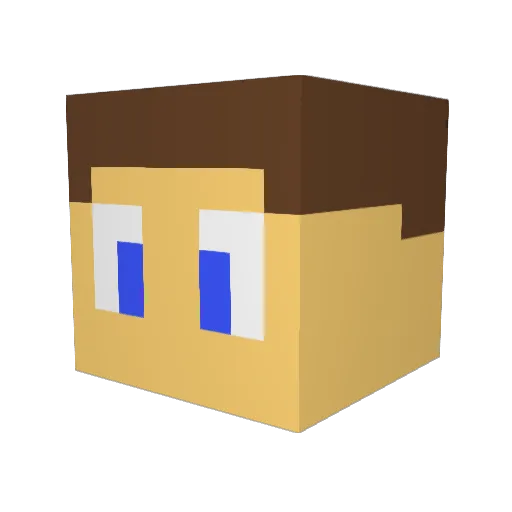 i_like_pizza1 Minecraft avatar head, 3D render