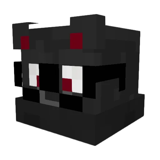 i_loveyou Minecraft avatar head, 3D render