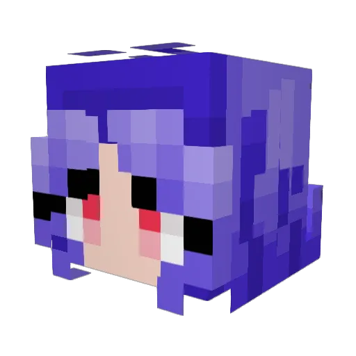 i_sleep_in_jeans Minecraft avatar head, 3D render