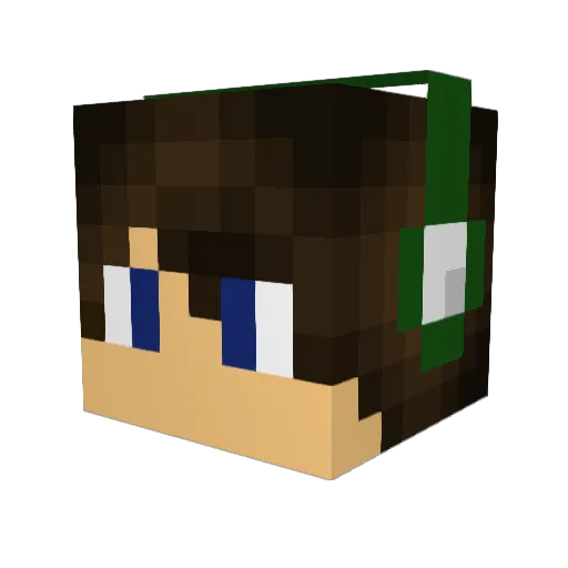iabdullahsayed Minecraft avatar head, 3D render