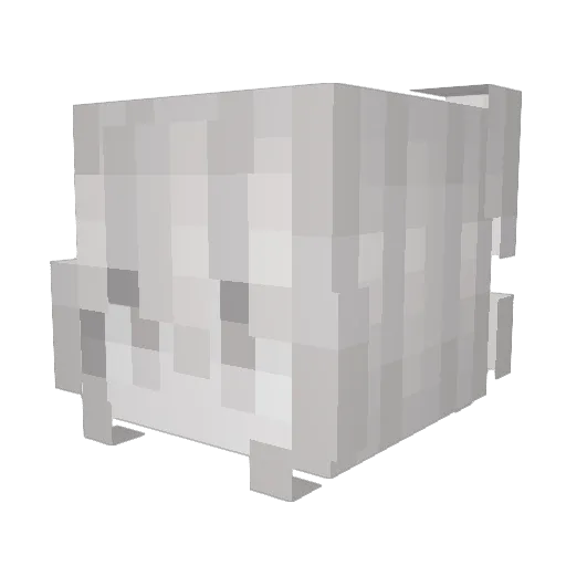 iaeyn Minecraft avatar head, 3D render