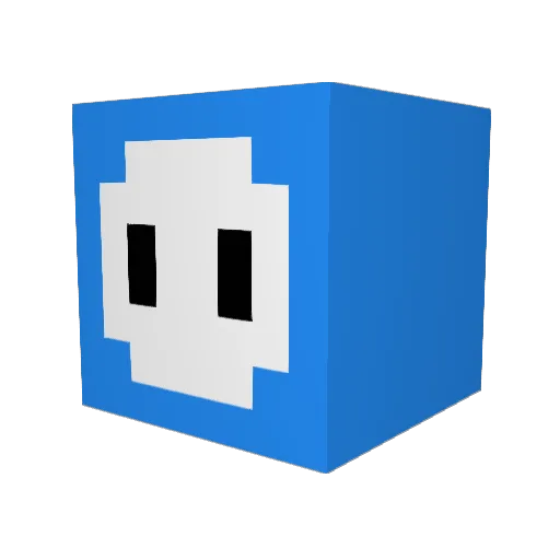 iamRuslan Minecraft avatar head, 3D render