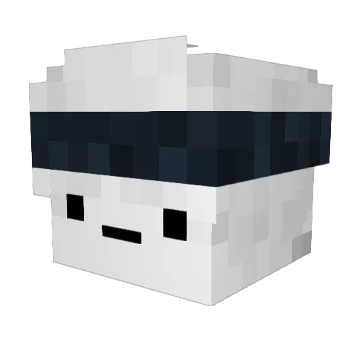 iam_speed Minecraft avatar head, 3D render