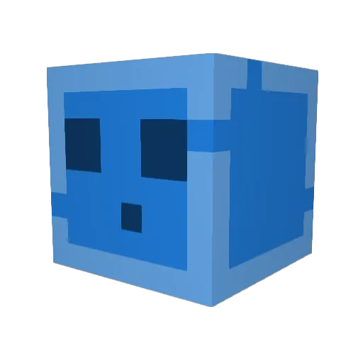 iamabadger Minecraft avatar head, 3D render
