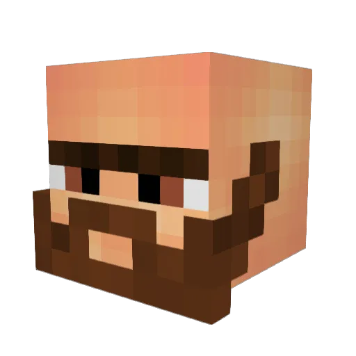 iamawesomemax Minecraft avatar head, 3D render