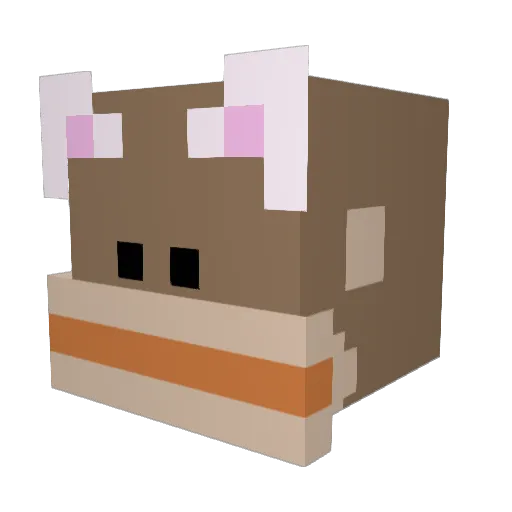 iambetterthanuL Minecraft avatar head, 3D render