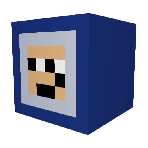 iamcool1246 Minecraft avatar head, 3D render