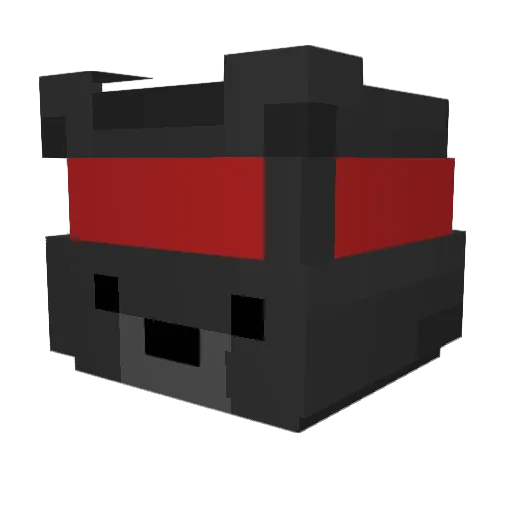 iamdaniell Minecraft avatar head, 3D render