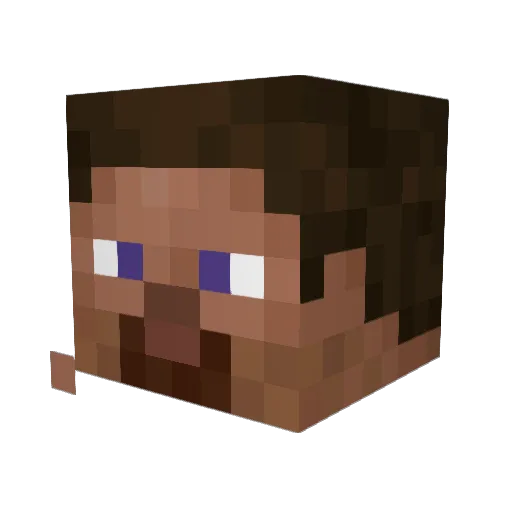 iamfartmouse130 Minecraft avatar head, 3D render