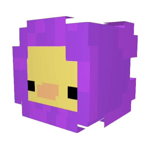 iamgeeks Minecraft avatar head, 3D render
