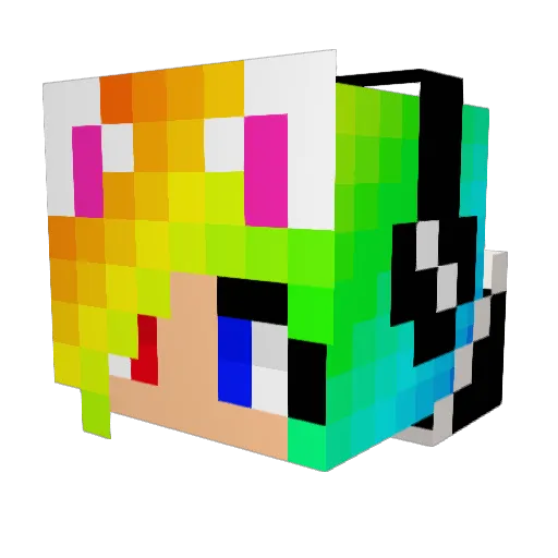 iamgood777 Minecraft avatar head, 3D render