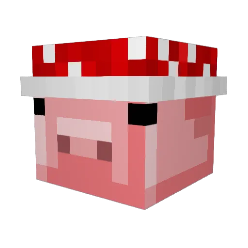 iamheihey Minecraft avatar head, 3D render