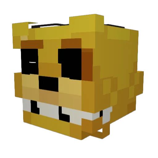 iamjxyy Minecraft avatar head, 3D render