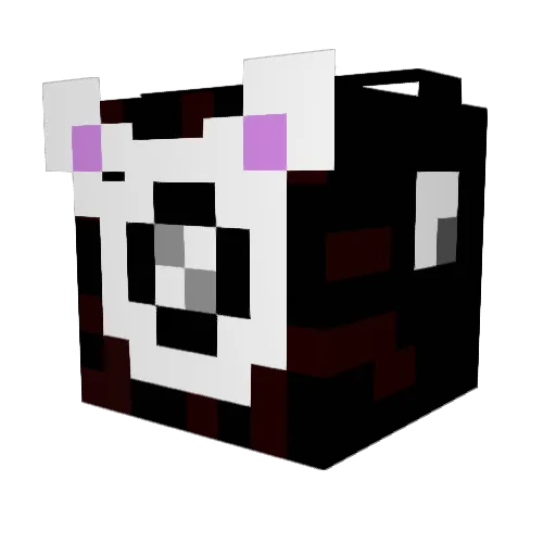 iamnene2 Minecraft avatar head, 3D render