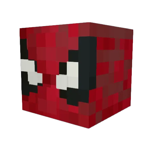 iamnotcam Minecraft avatar head, 3D render
