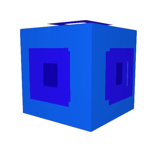 iamnothelpful Minecraft avatar head, 3D render