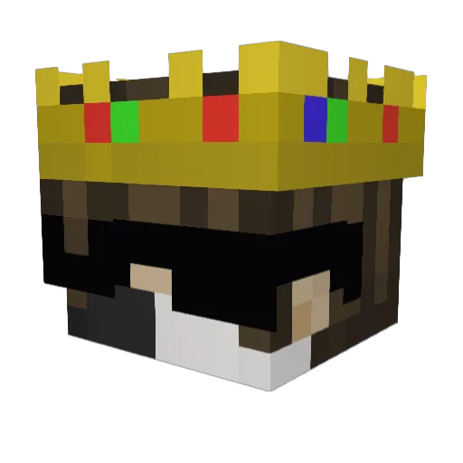 iamranboo Minecraft avatar head, 3D render