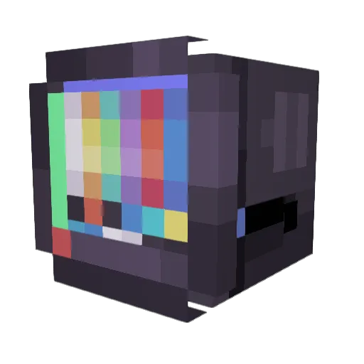 iamrealong Minecraft avatar head, 3D render